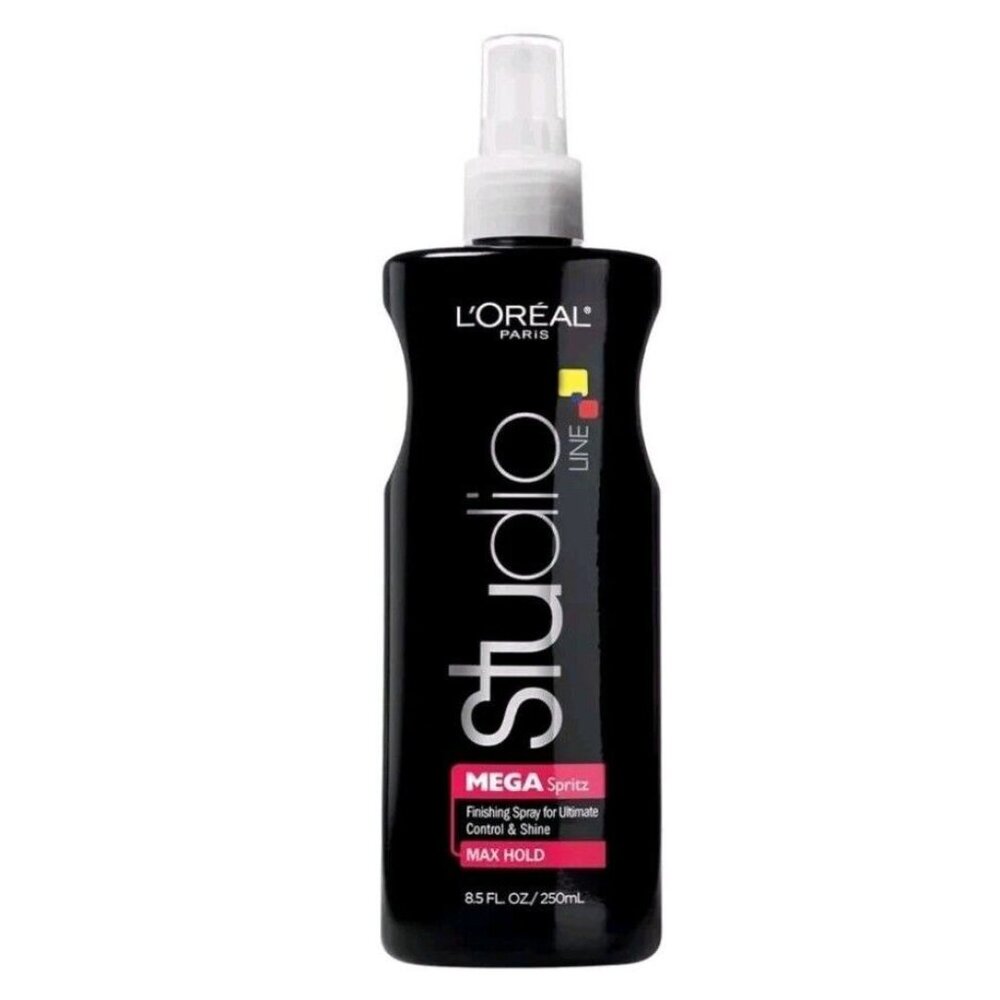 1 New L'Oréal Loreal Paris Mega Spritz Studio Line Hair Spray Max Hold